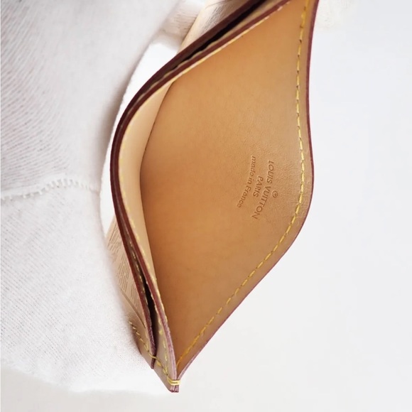 Louis Vuitton Card Case ID Holder Trunk Leather - Picture 14 of 15